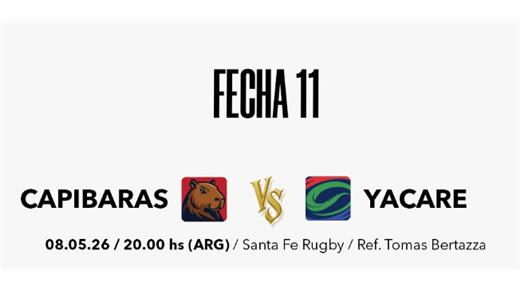 CAPIBARAS RECIBE A YACARE PARA CONFIRMAR SU BUEN MOMENTO 