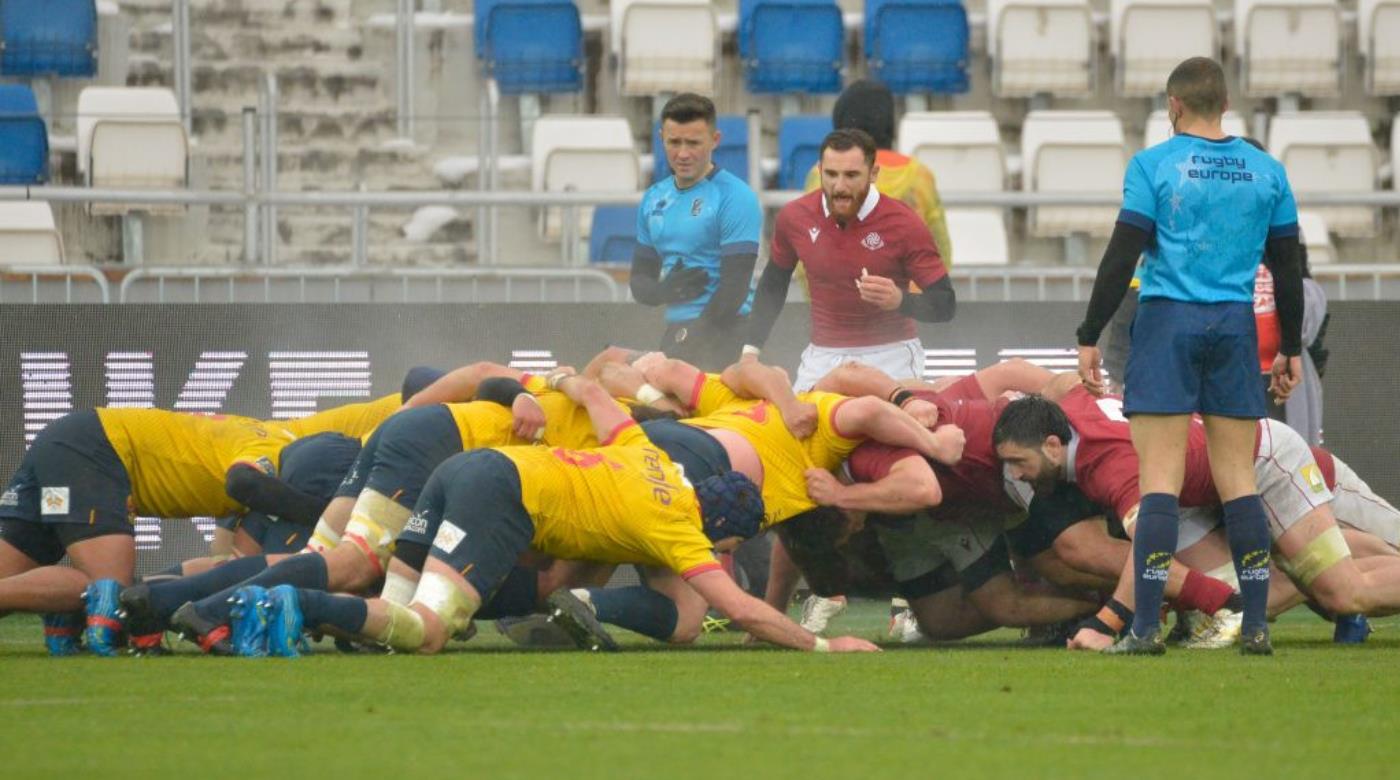 GEORGIA SUPERÓ A ESPAÑA Y DEJÓ EN CLARO QUIÉN ES EL MEJOR DE RUGBY EUROPE