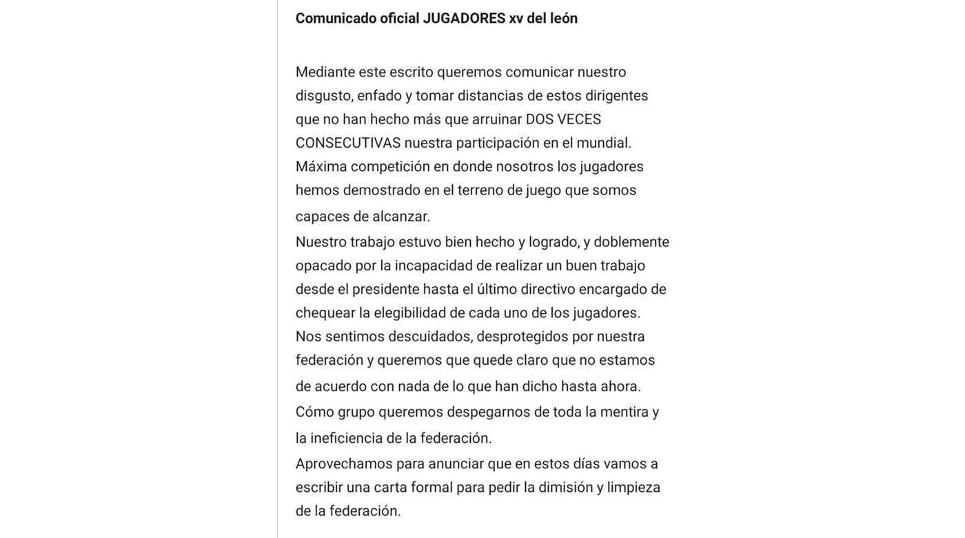 BAUTISTA GÚEMES Y SU DECEPCIÓN POR LA ELIMINACIÓN DE ESPAÑA DEL MUNDIAL 2023