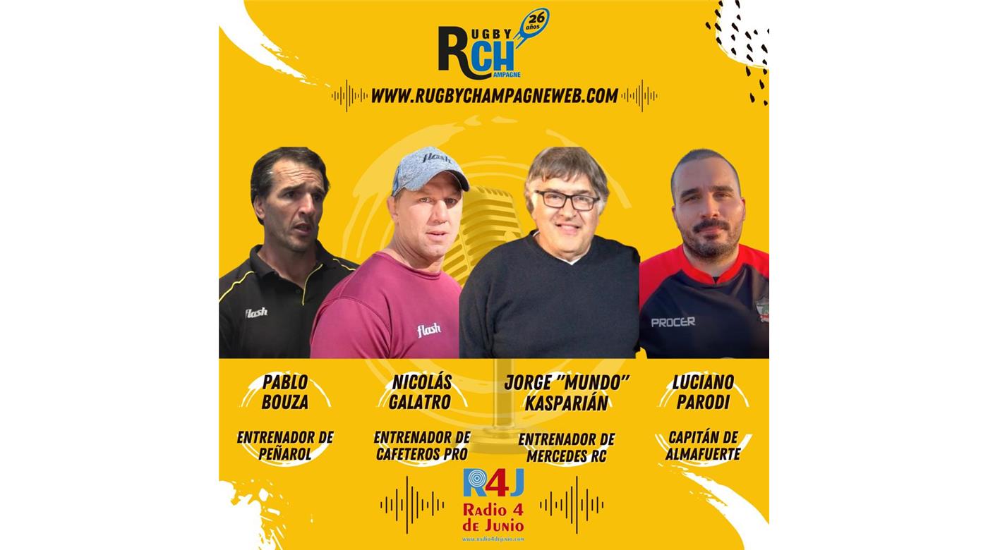 Hoy un nuevo programa de Rugby Champagne Radio