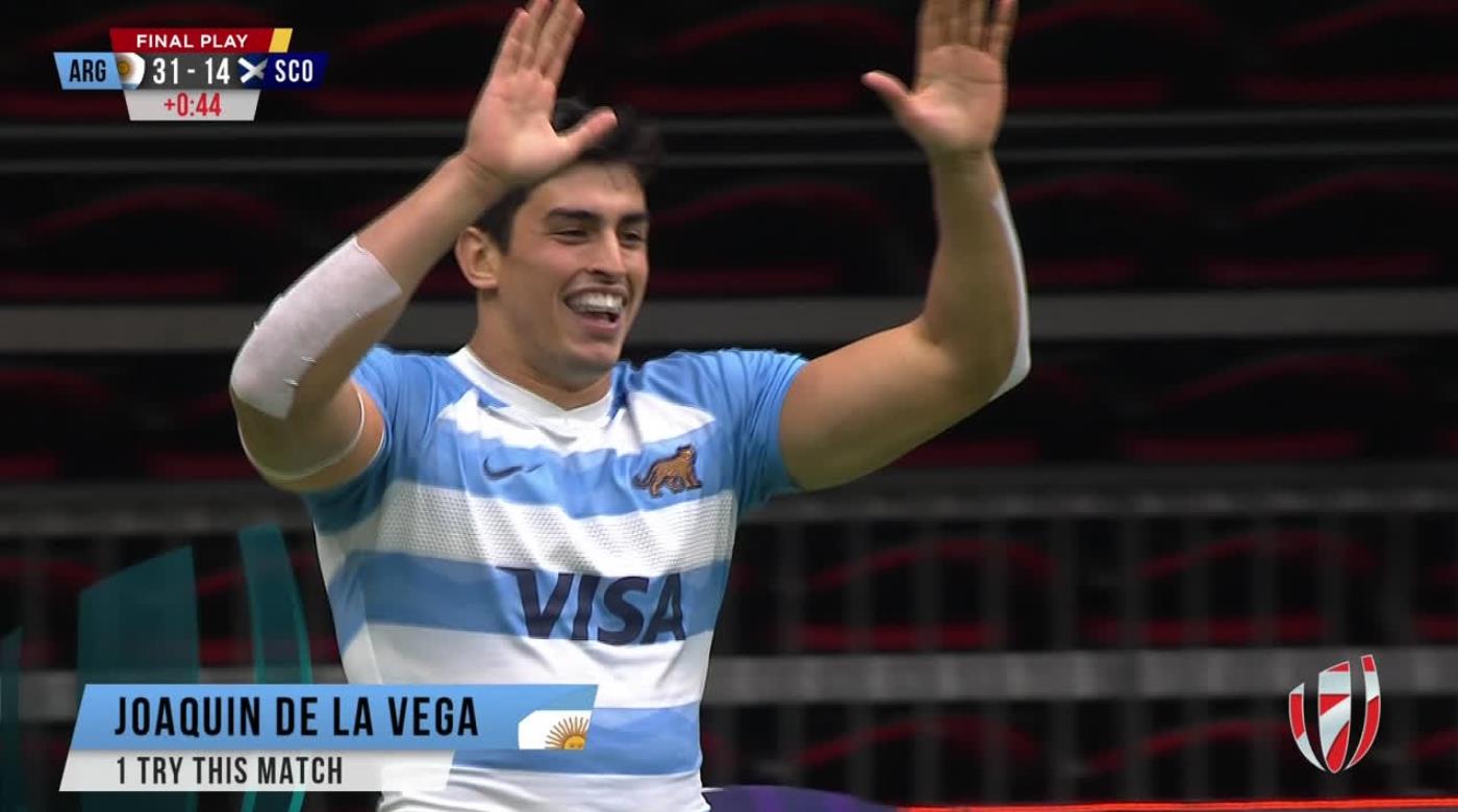 JOAQUÍN DE LA VEGA ROMPIÓ LA BARRERA DE 50 PARTIDOS CON LOS PUMAS 7'S