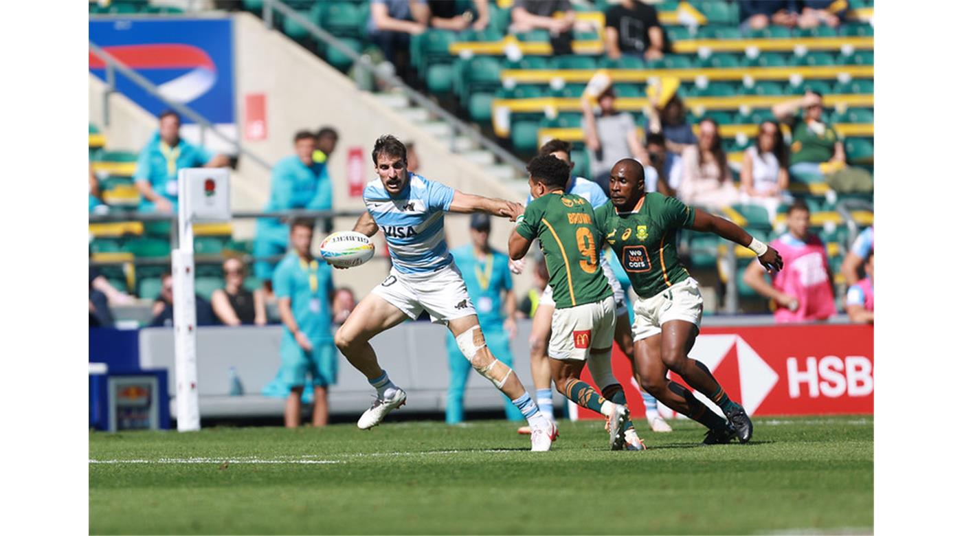 Argentina debutó en Londres con una ajustada derrota ante Sudáfrica