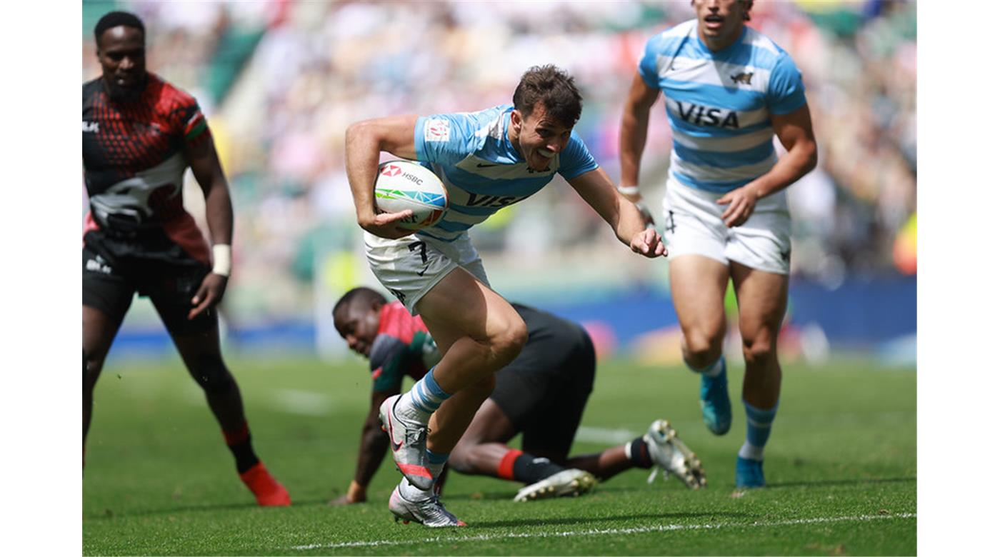 LOS PUMAS 7S GOLEARON A KENIA Y DEFINIRÁN LA CLASIFICACIÓN CON IRLANDA