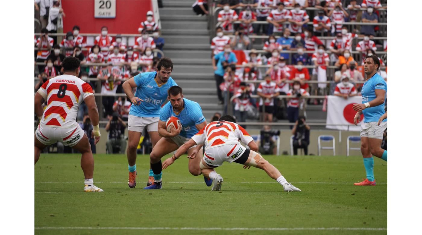 JAPÓN SE QUEDÓ CON EL TEST MATCH ANTE URUGUAY POR 34 A 15