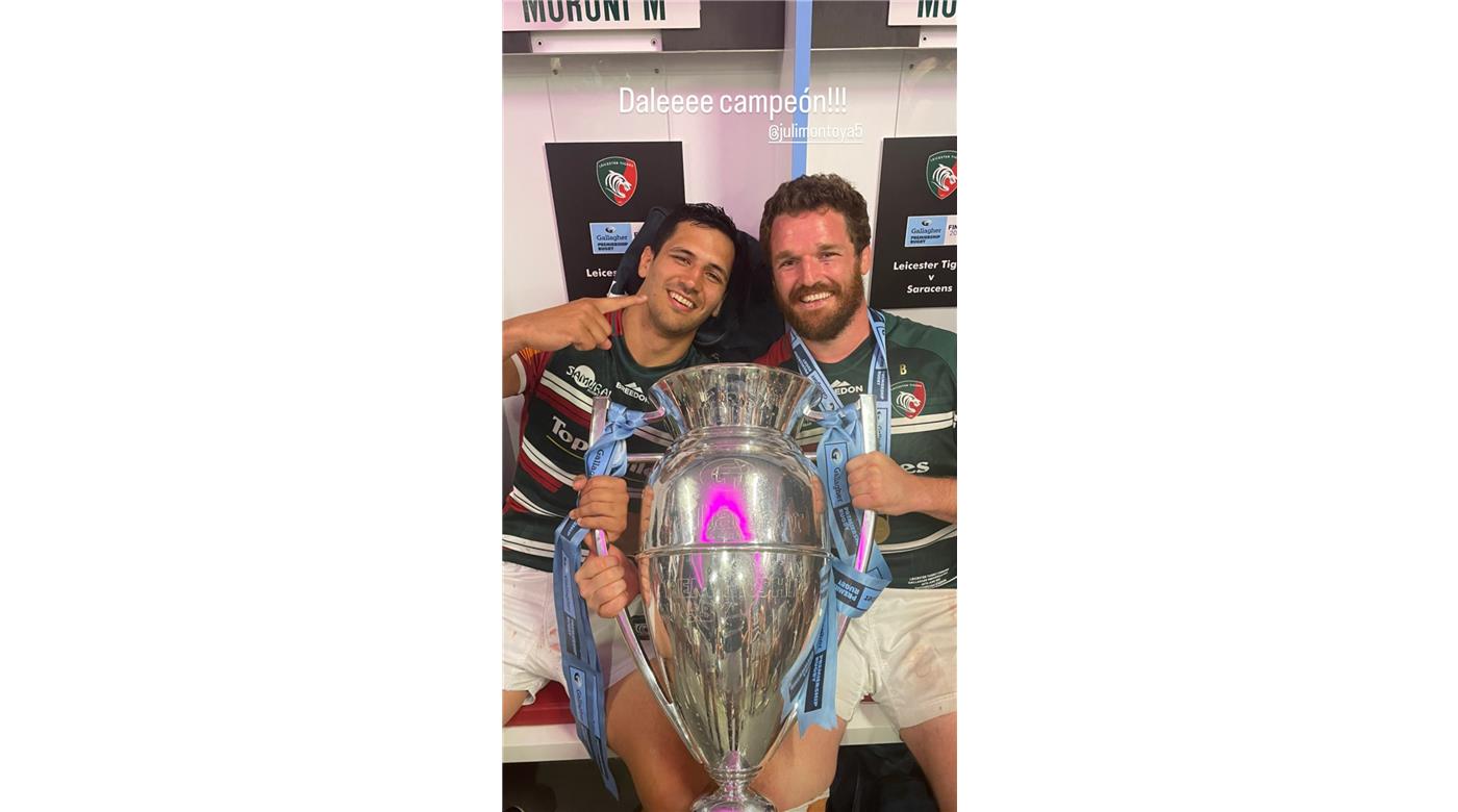 Montoya y Moroni campeones en Inglaterra