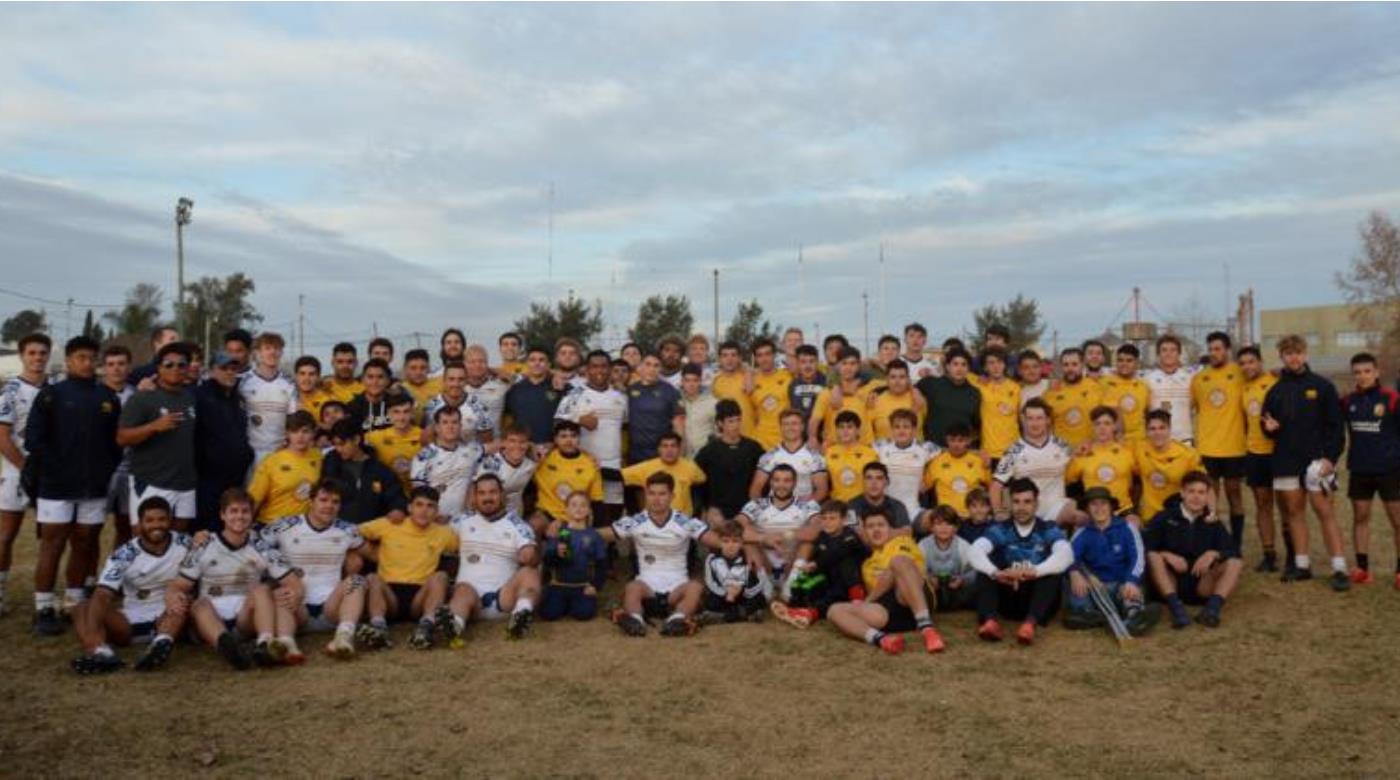 CALIFORNIA GRIZZLIES VENCIÓ A GIMNASIA DE PERGAMINO EN UNA TARDE DE RUGBY INTERNACIONAL