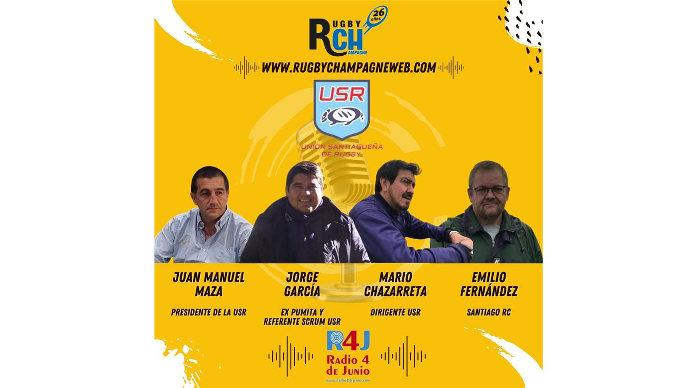 HOY: NUEVO PROGRAMA DE RUGBY CHAMPAGNE RADIO DESDE SANTIAGO DEL ESTERO 