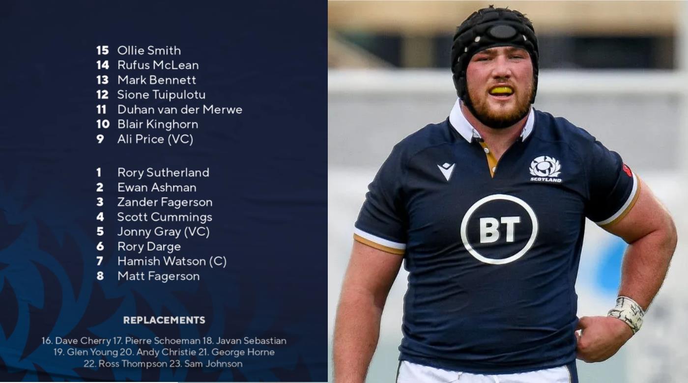 LOS 15 DE ESCOCIA PARA EL ÚLTIMO PARTIDO ANTE LOS PUMAS