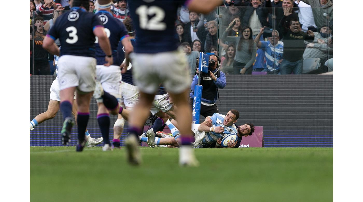 Los Pumas se quedaron con la serie: le ganaron a Escocia en Santiago del Estero  