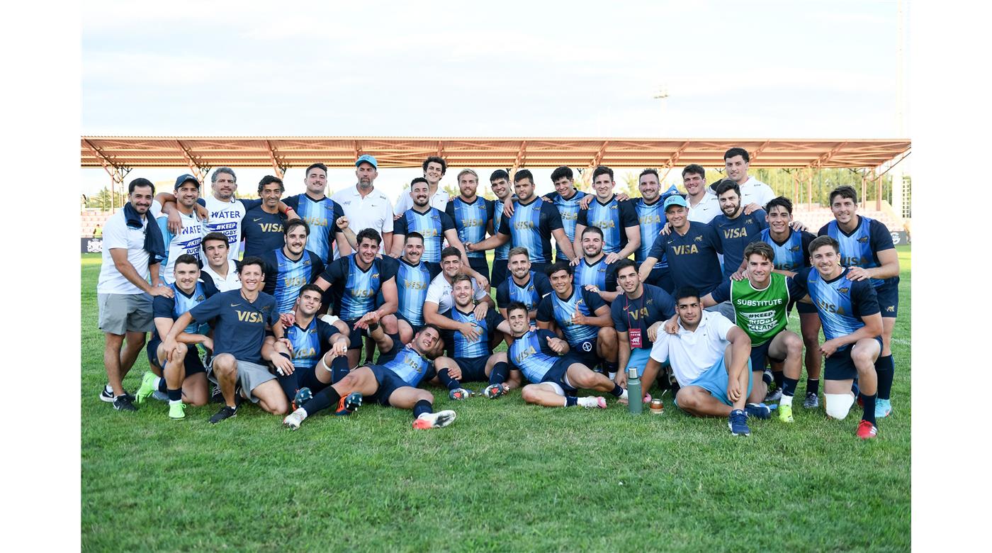 LAS IMÁGENES DEL TRIUNFO DE ARGENTINA XV EN GEORGIA