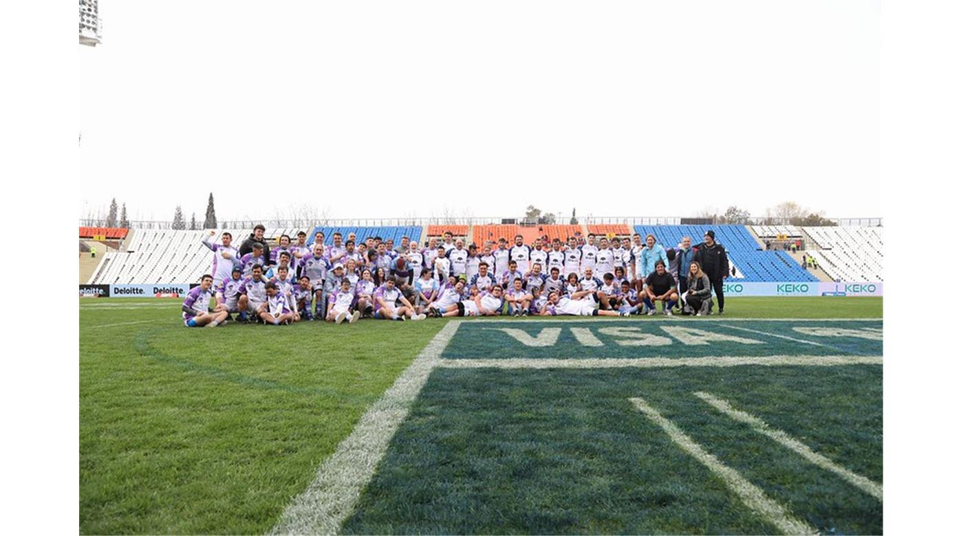  EL EQUIPO INCLUSIVO LOS CUYIS JUNTO A RODRIGO ISGRÓ JUGARON UN AMISTOSO.
