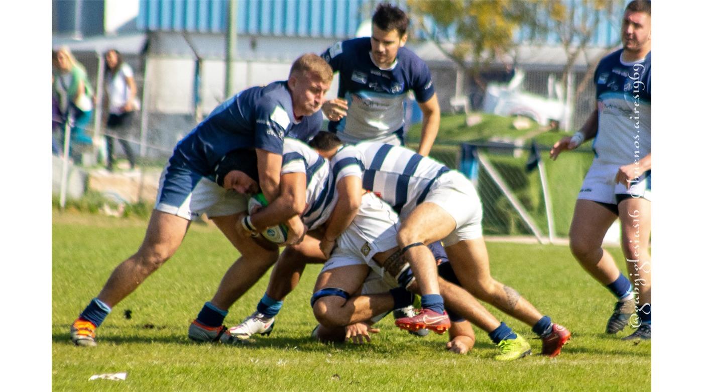 ARGENTINO DE RUGBY VAPULEÓ A GEI Y ALCANZÓ A MERCEDES EN LA CIMA