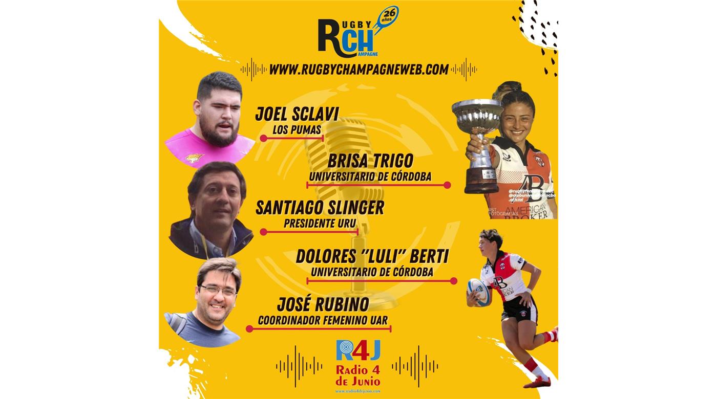 ¡JUEVES DE RCH RADIO! TODA LA ACTUALIDAD DEL RUGBY Y LAS MEJORES ENTREVISTAS