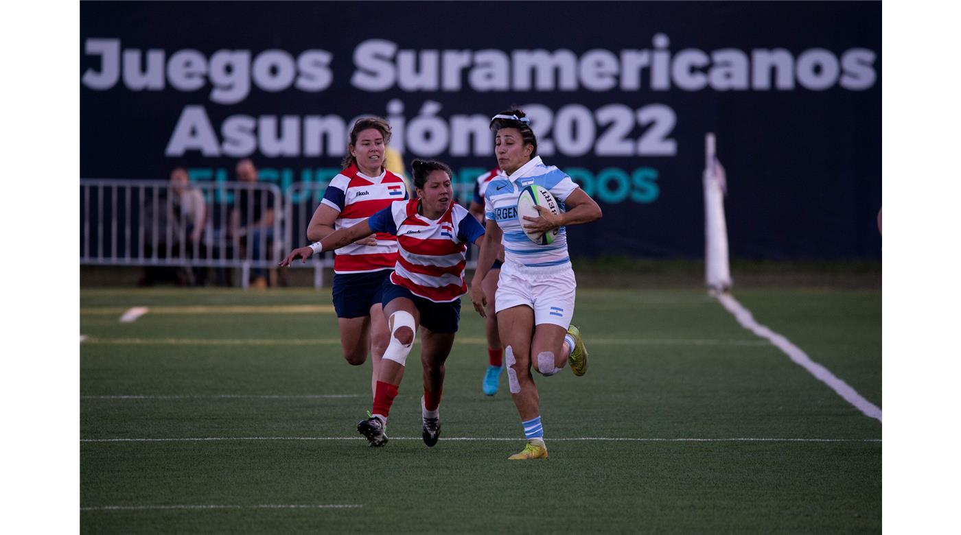 Jornada perfecta para el Rugby Argentino en los ODESUR de Asunción 2022