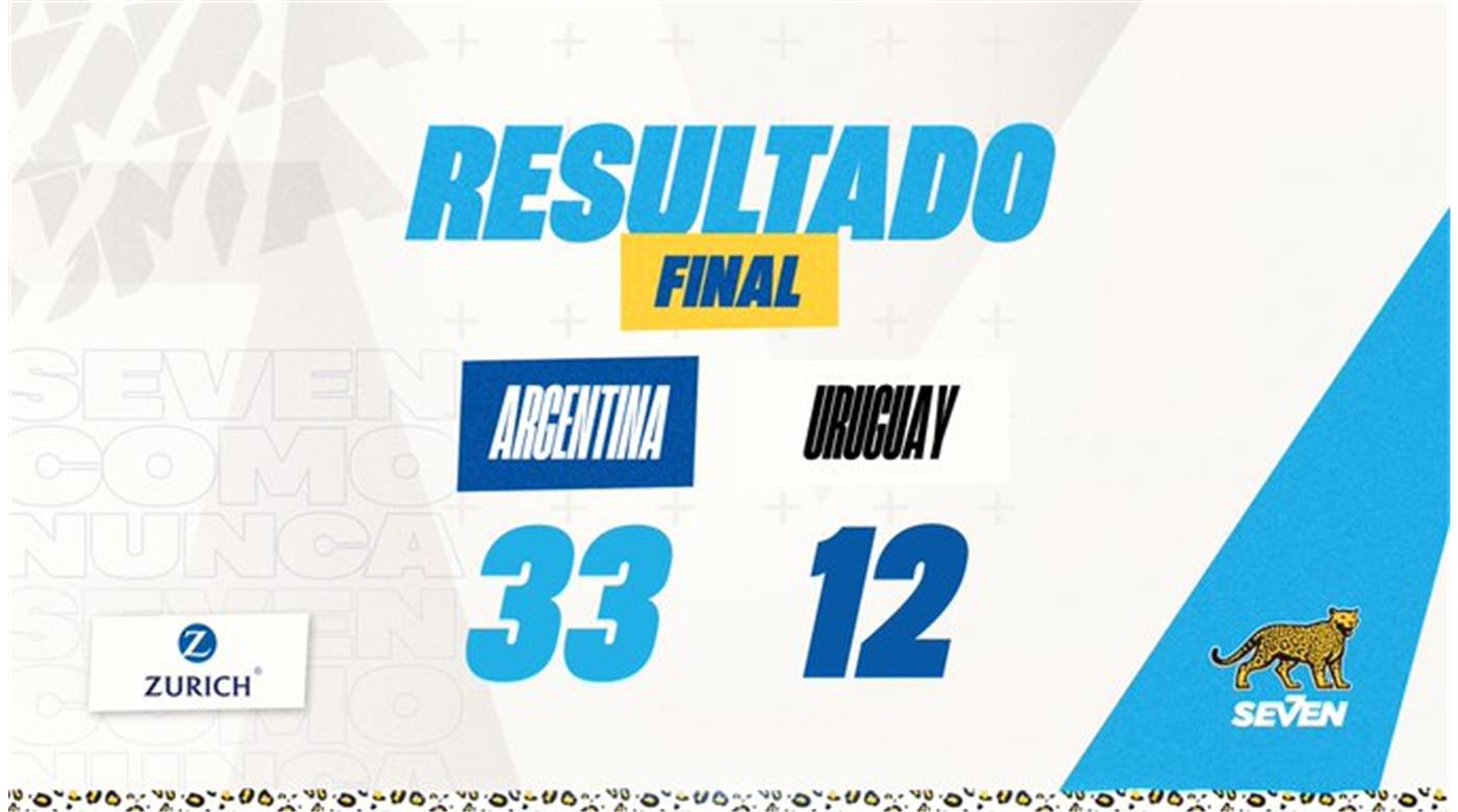 LOS PUMAS '7 LE GANARON A URUGUAY