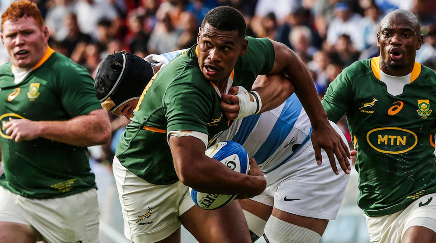 KOLBE Y WILLEMSE DESDE EL INICIO EN LOS SPRINGBOKS PARA ENFRENTAR A IRLANDA