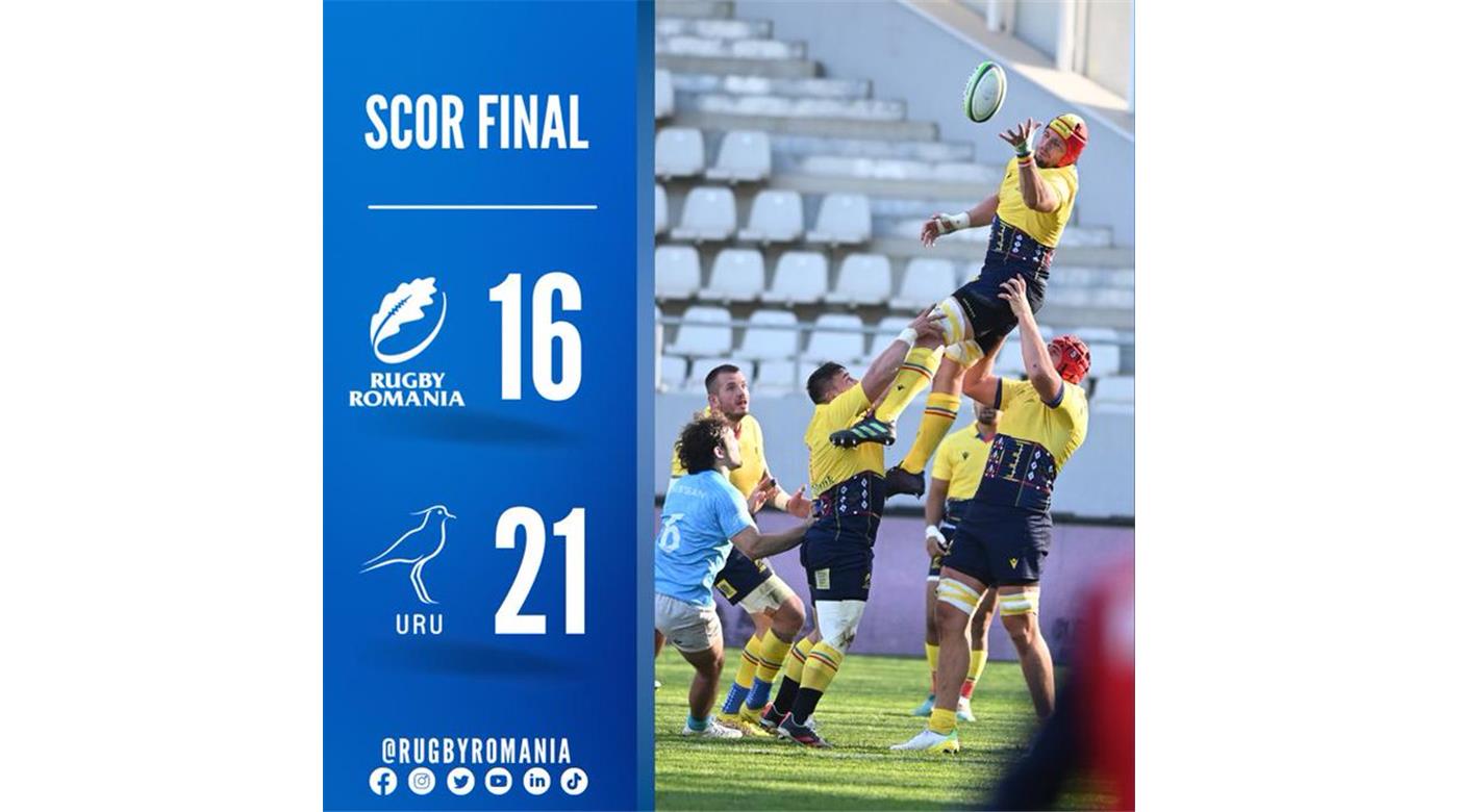 GRAN TRIUNFO DE URUGUAY EN RUMANIA