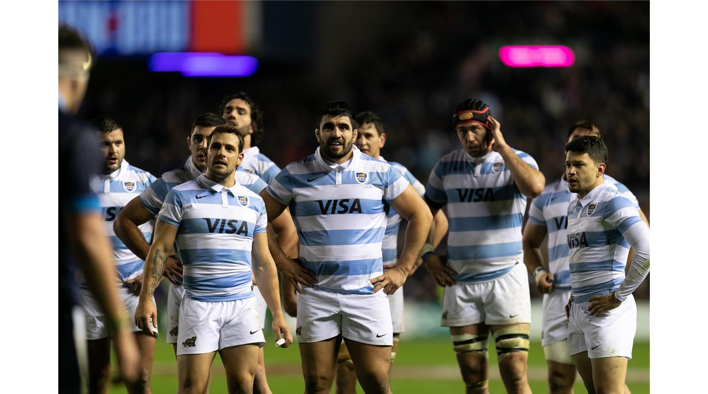 LA DERROTA DE LOS PUMAS ANTE ESCOCIA EN IMÁGENES