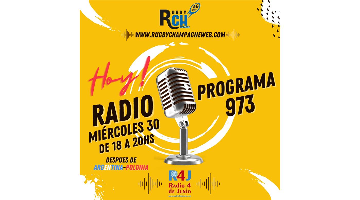 DESPUÉS DE ARGENTINA Y POLONIA, UN NUEVO E IMPERDIBLE RCH RADIO   