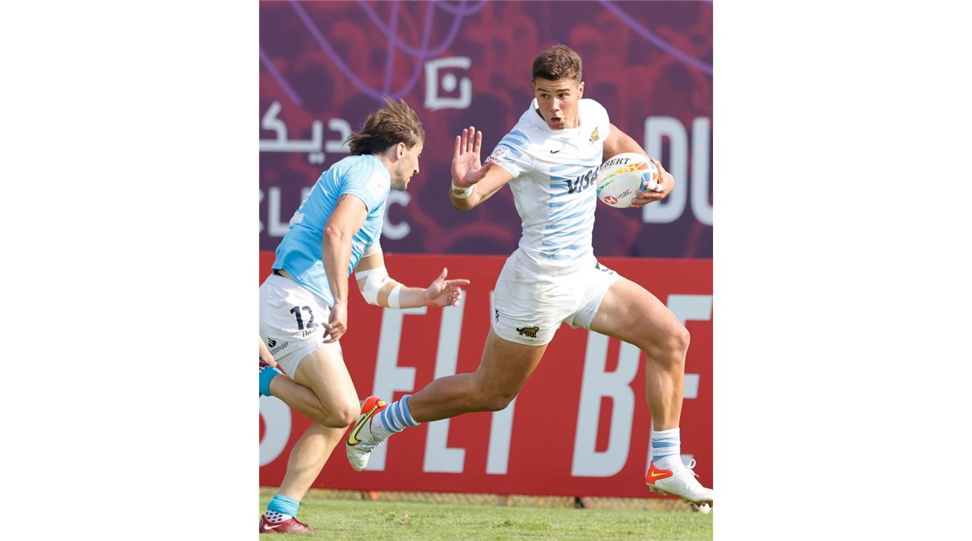 GOLEADA DE LOS PUMAS 7S ANTE URUGUAY EN EL SEGUNDO ENCUENTRO EN DUBAI