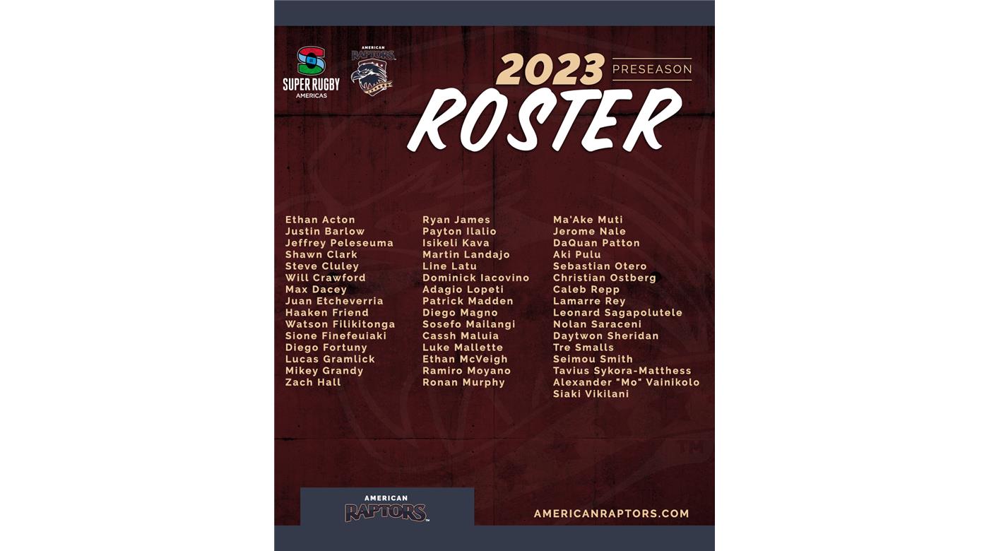 American Raptors anunció su plantel con presencia sudamericana