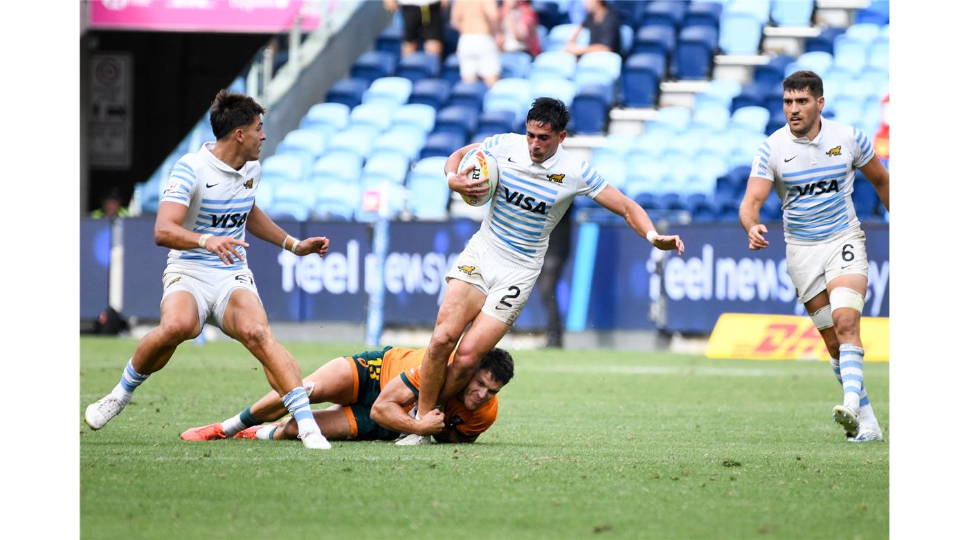 LOS PUMAS 7S SUFRIERON UNA DURA DERROTA ANTE AUSTRALIA Y JUGARÁN POR EL NOVENO PUESTO