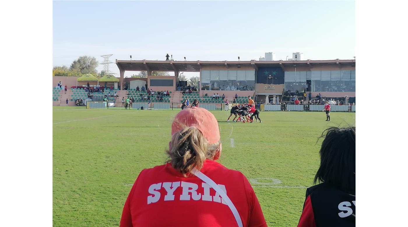 CAROLINA BRAVO LLEVÓ A LA SELECCIÓN DE SIRIA AL CUARTO LUGAR EN EL ARAB RUGBY SEVEN 