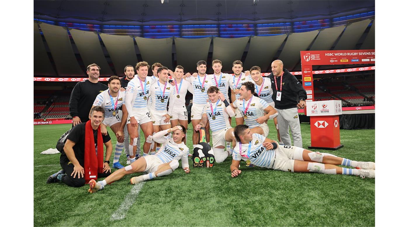 LOS PUMAS SEVEN OTRA VEZ SE LLEVARON EL ORO Y SON CAMPEONES EN VANCOUVER