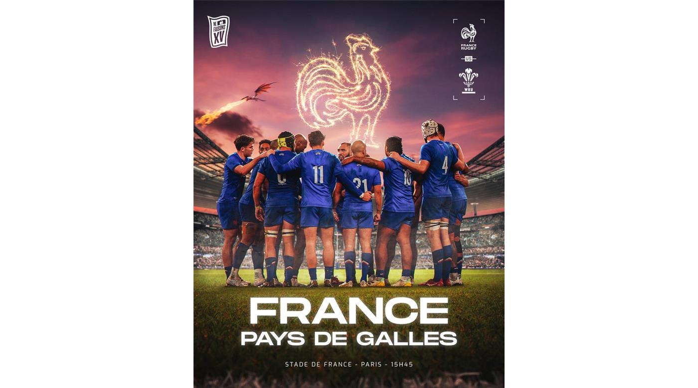 FRANCIA VENCIÓ A GALES Y ESPERA QUE INGLATERRA LE DÉ UNA MANO