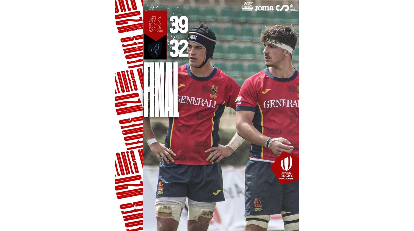 ESPAÑA DERROTÓ A URUGUAY EN EL M20 TROPHY Y ASCENDIÓ A LA ZONA MUNDIAL  