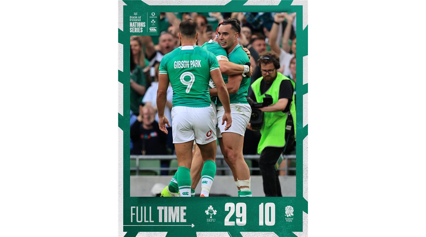 SUDÁFRICA E IRLANDA LOS GRANDES GANADORES DE LOS AMISTOSOS INTERNACIONALES 