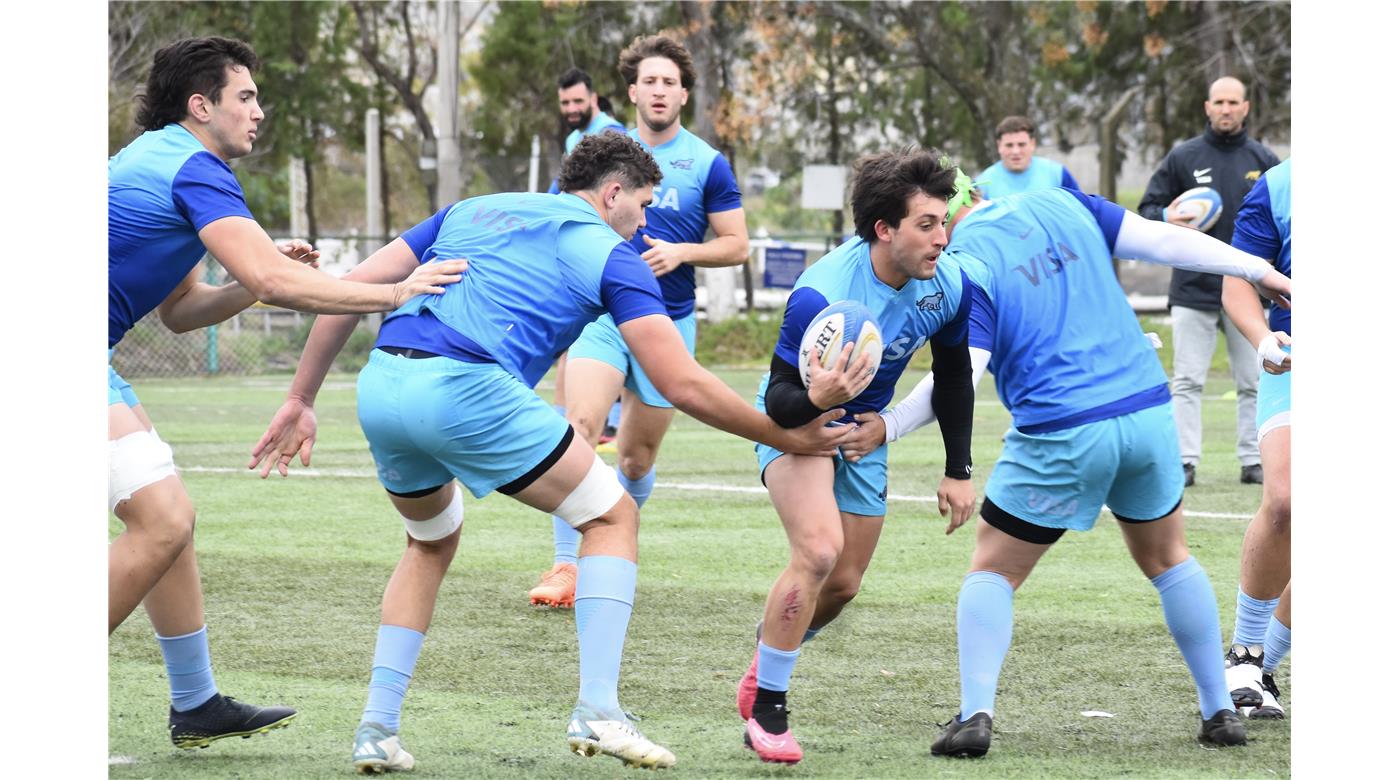 LAS IMÁGENES DEL ENTRENAMIENTO DE ARGENTINA XV EN LICEO NAVAL