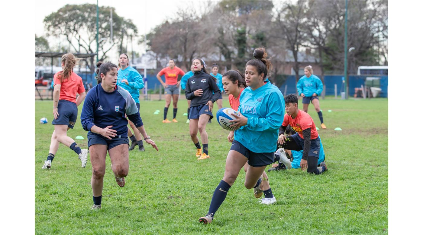 LAS YAGUARETÉS ENTRENARON EN EL CLUB CIUDAD 