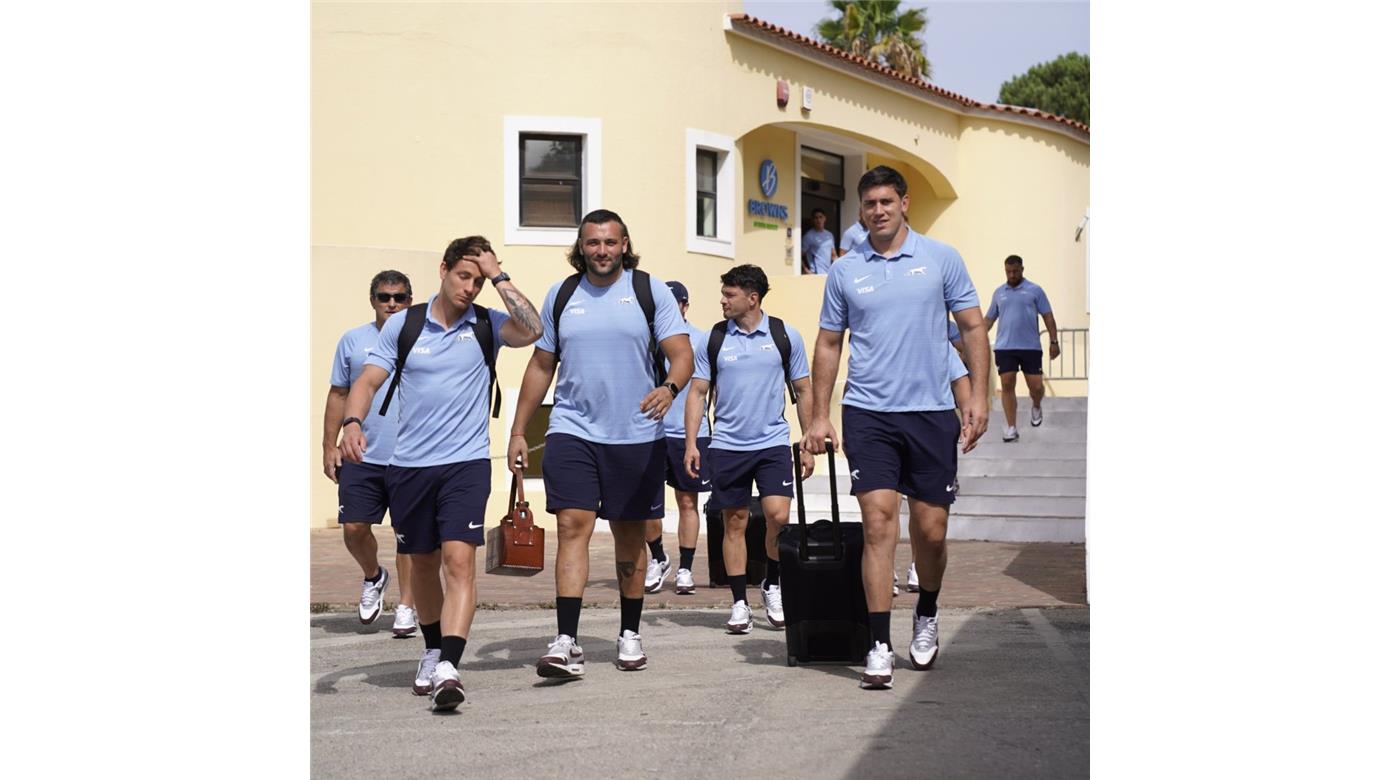 LOS PUMAS YA ESTÁN EN MADRID A LA ESPERA DEL PARTIDO DE MAÑANA CON ESPAÑA