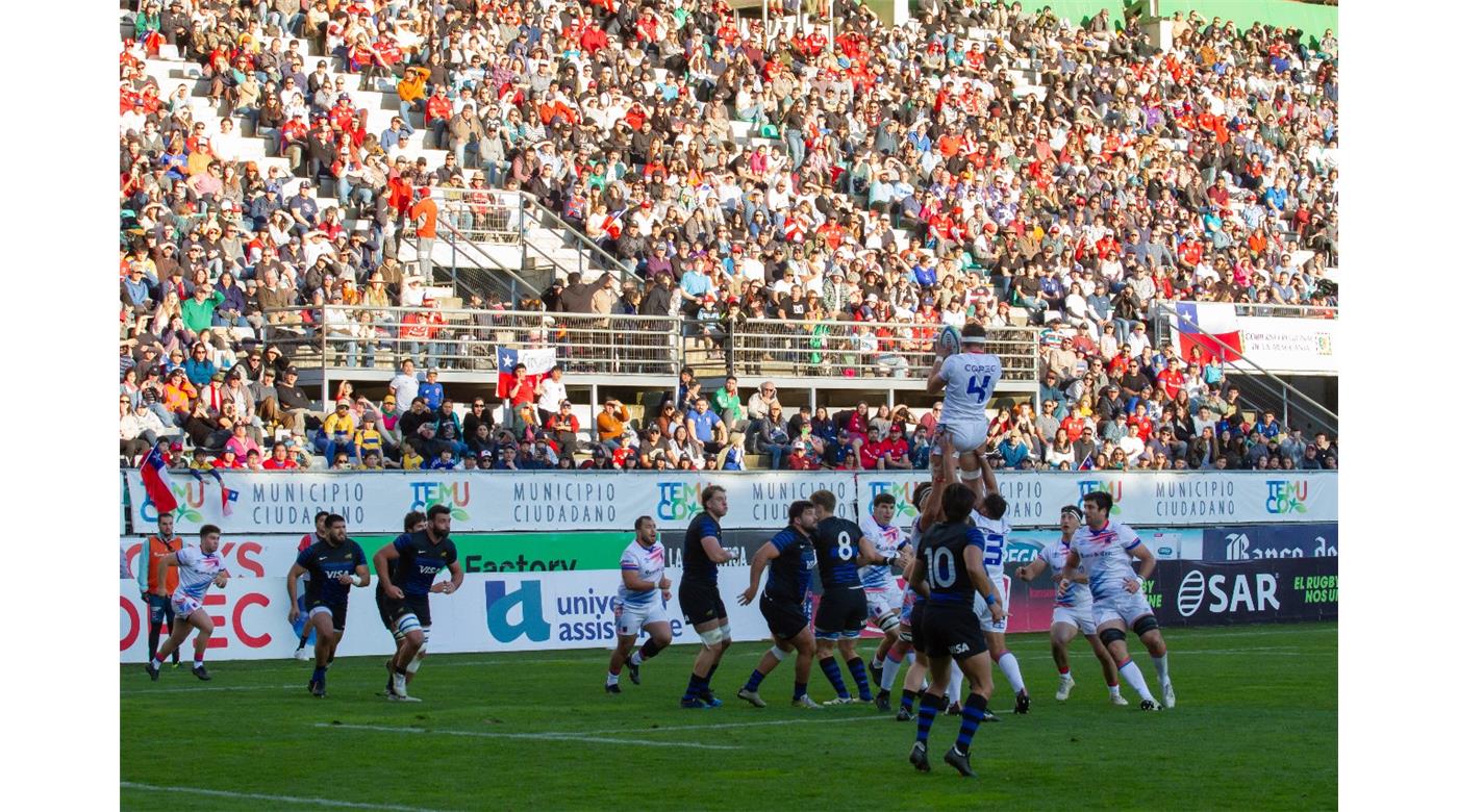 CHILE NO PUDO CON ARGENTINA XV Y CAYÓ POR 28 A 26