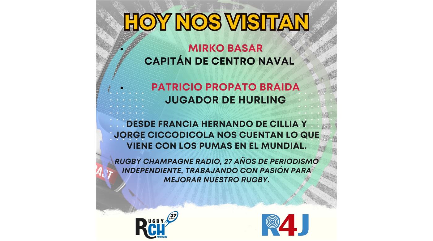 UN NUEVO PROGRAMA DE RUGBY CHAMPAGNE RADIO 