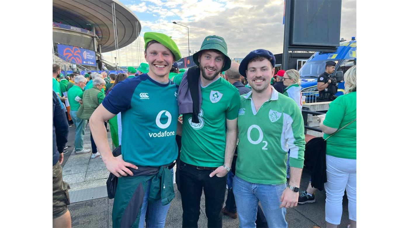 VIBRAR, LATIR, SENTIR. COMO SE VIVIÓ DESDE ADENTRO EL CHOQUE ENTRE IRLANDA Y SUDÁFRICA 