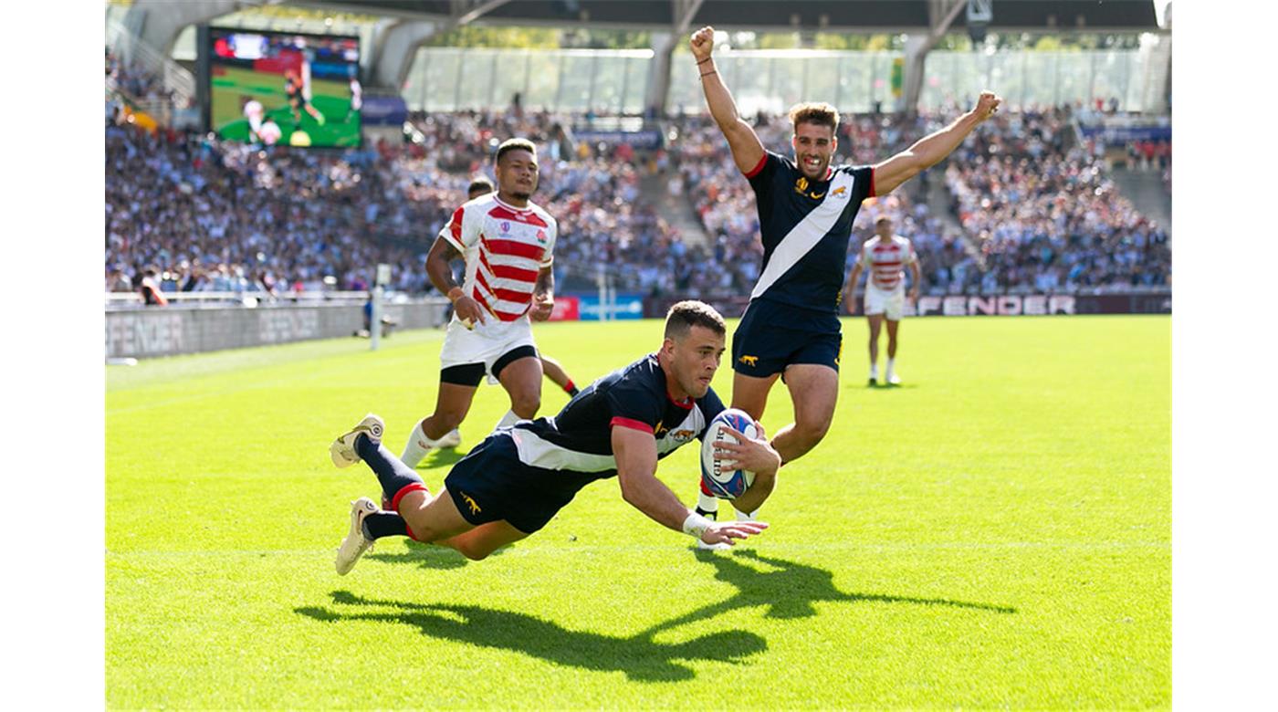 Los Pumas vencieron a Japón y enfrentarán a Gales por los cuartos de final del Mundial de Francia