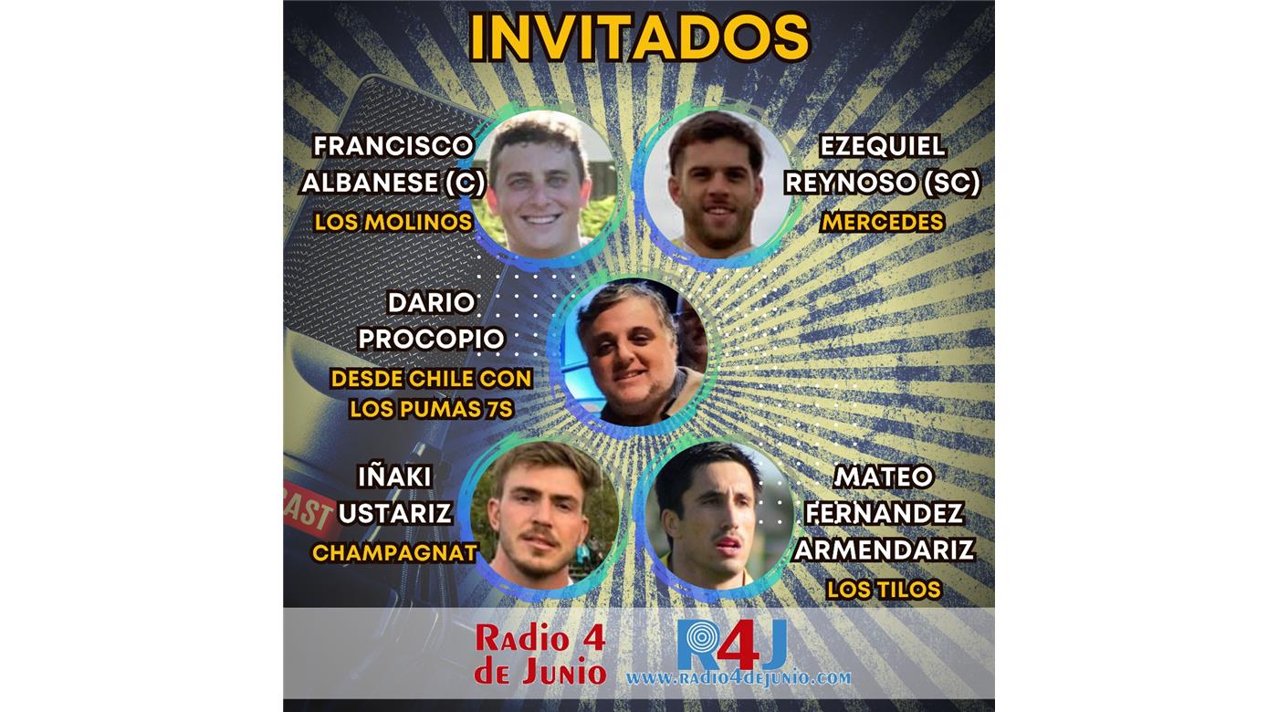 HOY UN NUEVO PROGRAMA DE RUGBY CHAMPAGNE RADIO