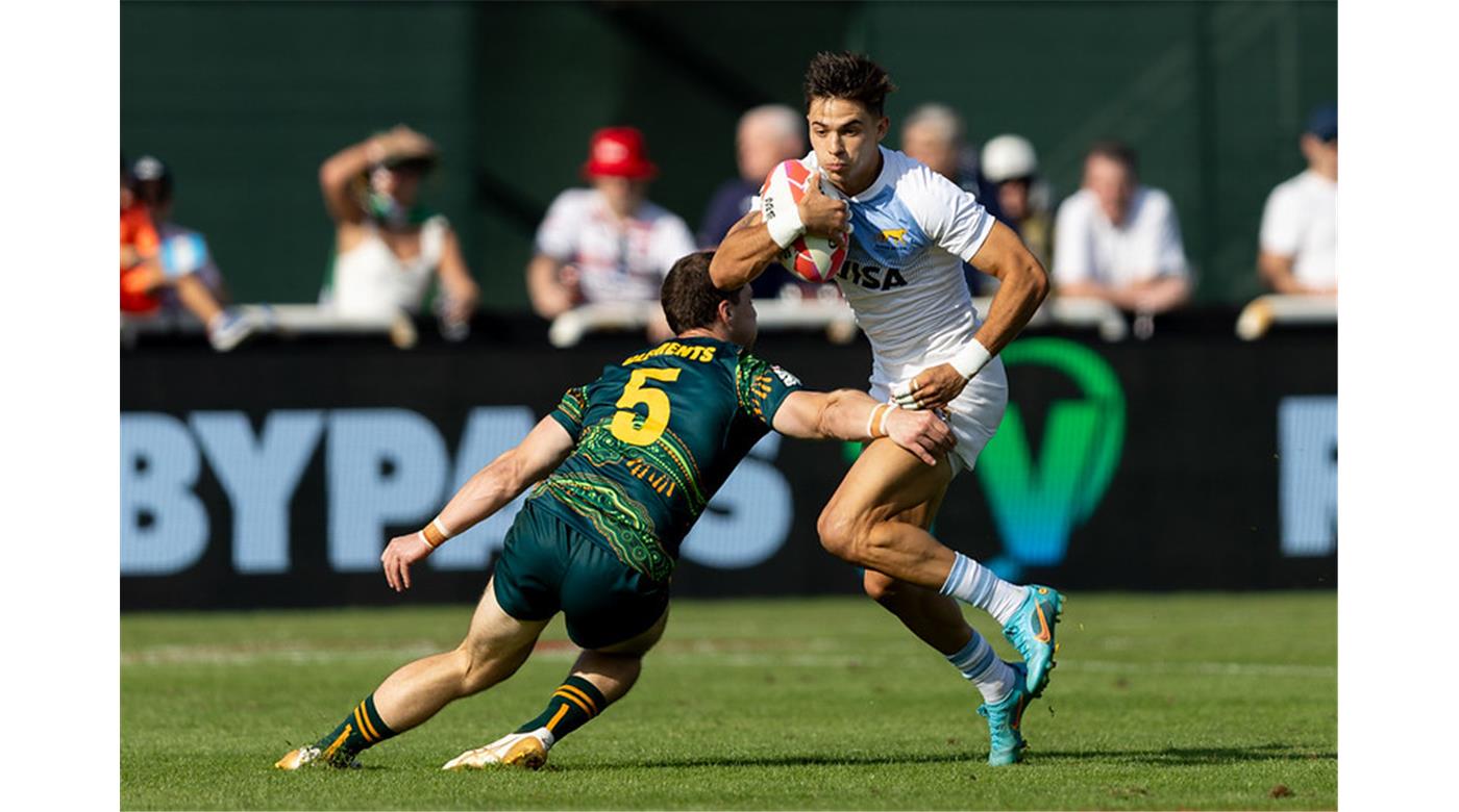 El resumen de la vuelta de Los Pumas 7s al circuito mundial con tres victorias en la primera jornada