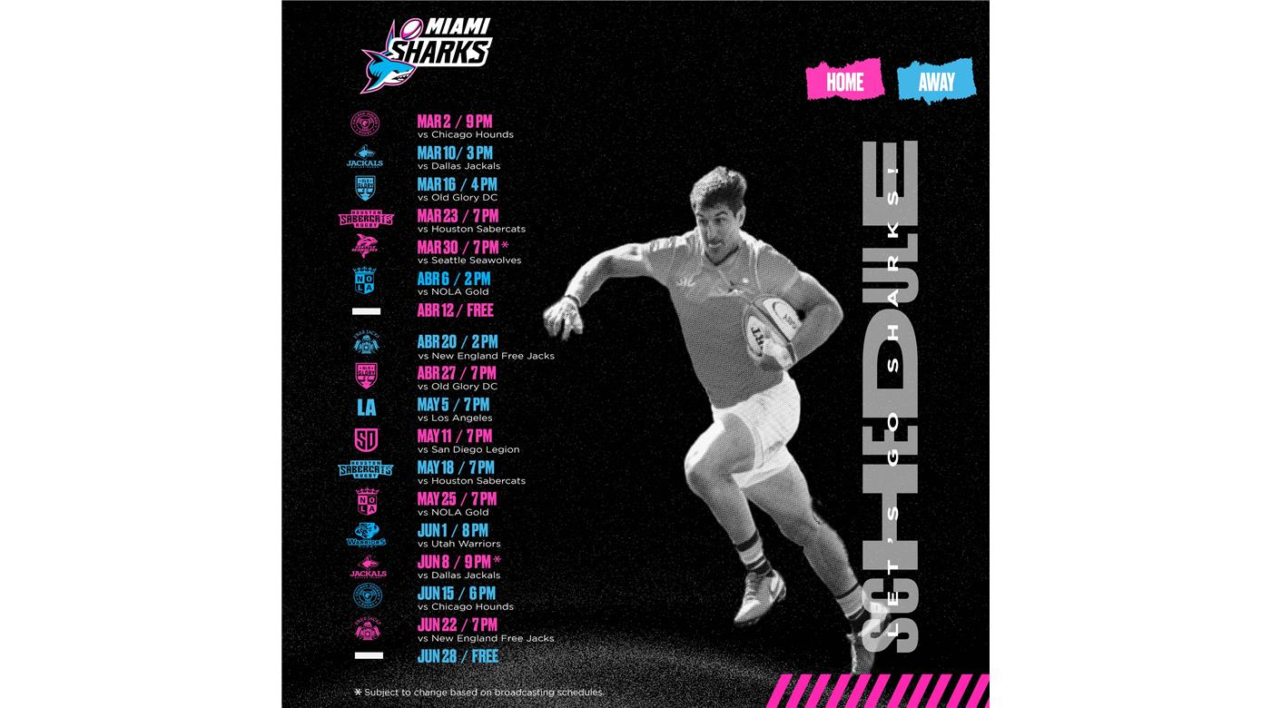 Marcos Young y Nicolás Elewaut se suman a Miami Sharks