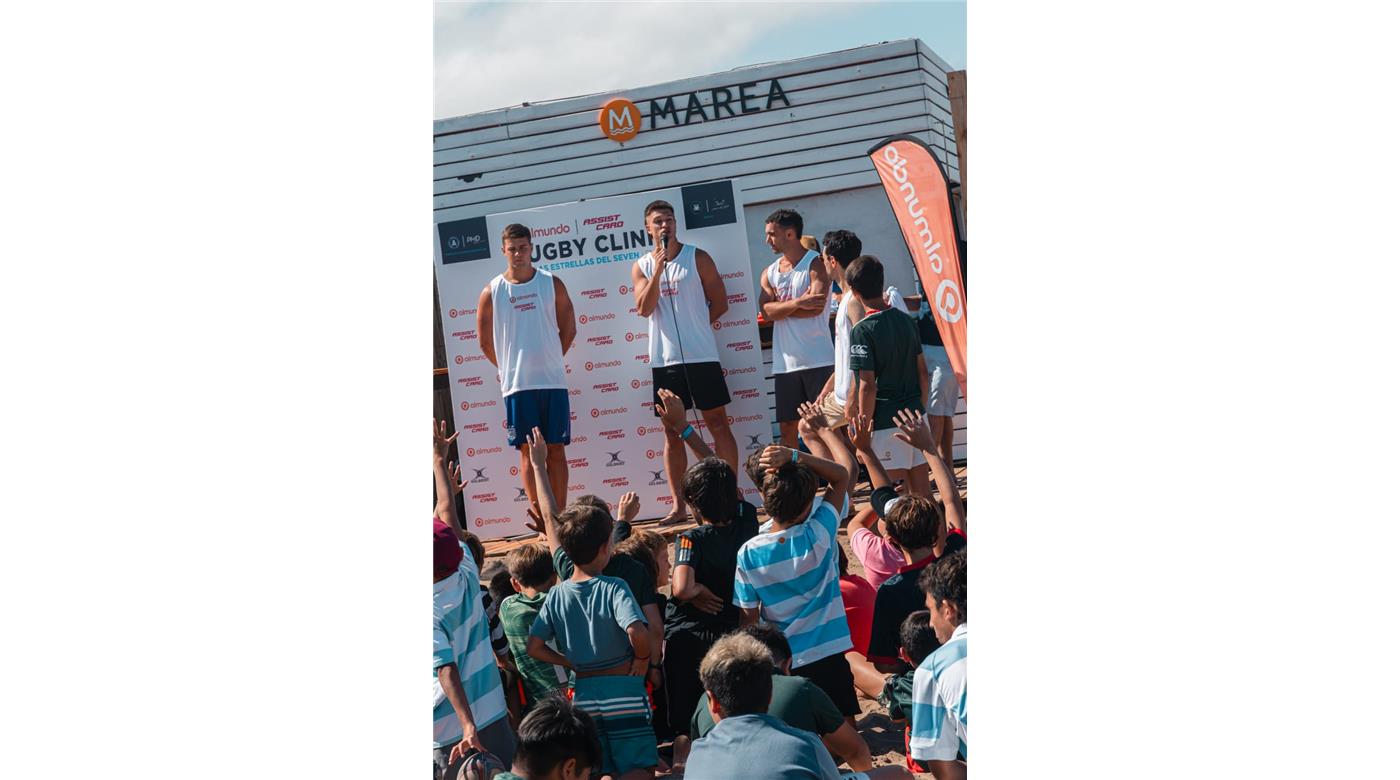 LOS PUMAS SEVENS REALIZARON DOS CLÍNICAS EN MAR DEL PLATA Y PINAMAR 