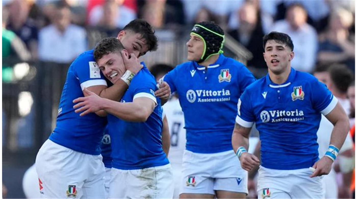 ITALIA SUPERÓ A ESCOCIA DESPUÉS DE 9 AÑOS