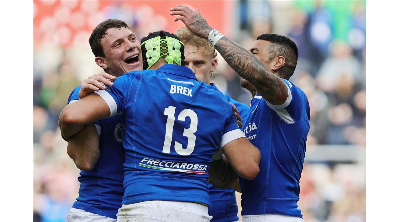 LOS ARGENTINOS GONZALO QUESADA E IGNACIO BREX DEJARON SUS SENSACIONES LUEGO DEL TRIUNFO ITALIANO ANTE ESCOCIA