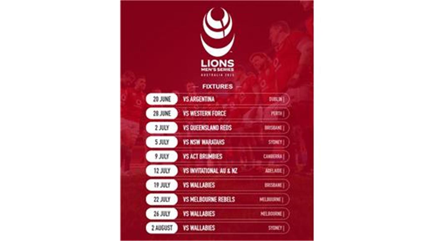 LAS ENTRADAS PARA LA GIRA DE LOS BRITISH AND IRISH LIONS VOLARON