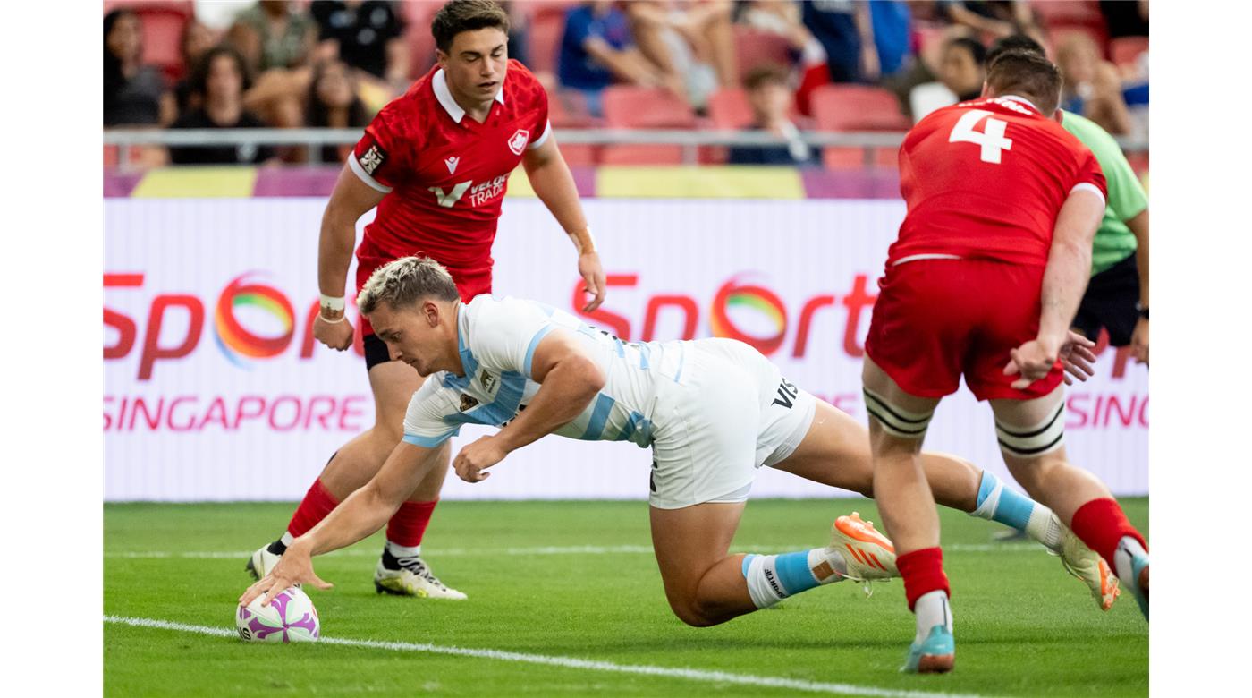 LAS IMÁGENES DEL SEGUNDO DÍA DE COMPETENCIA PARA LOS PUMAS 7s EN SINGAPUR