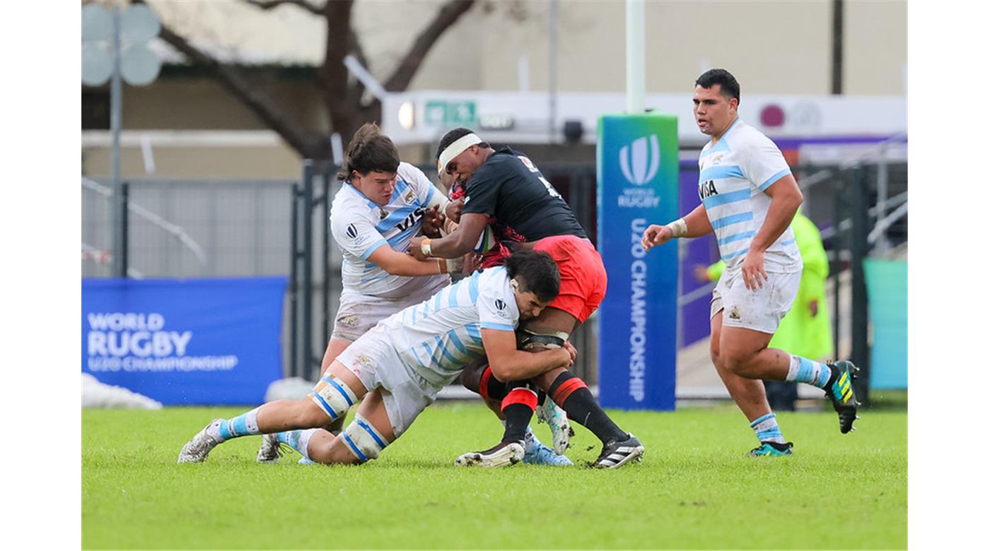 LOS PUMITAS CONSIGUIERON UNA GOLEADA ANTE FIJI Y ESPERAN POR LA DEFINICIÓN 