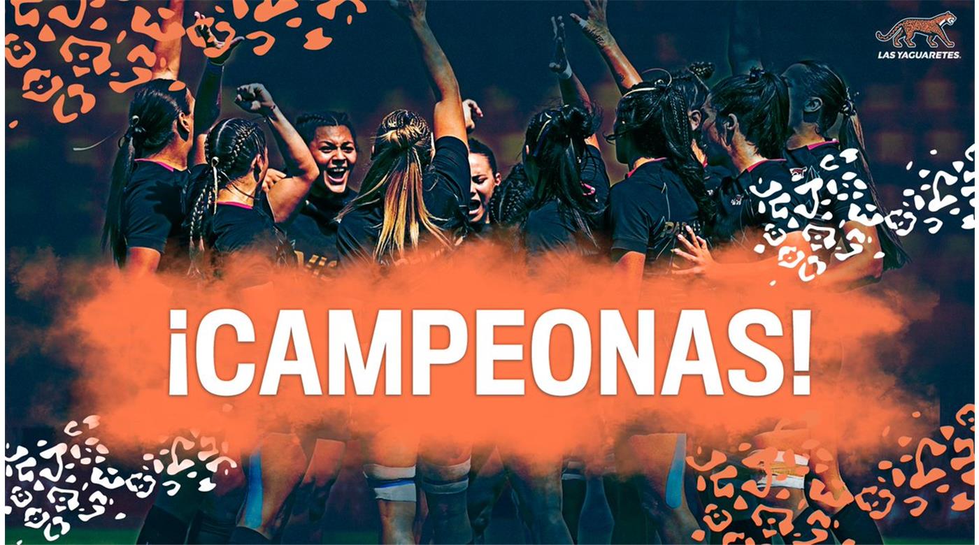 LAS YAGUARETÉS SON LAS CAMPEONAS SUDAMERICANAS 