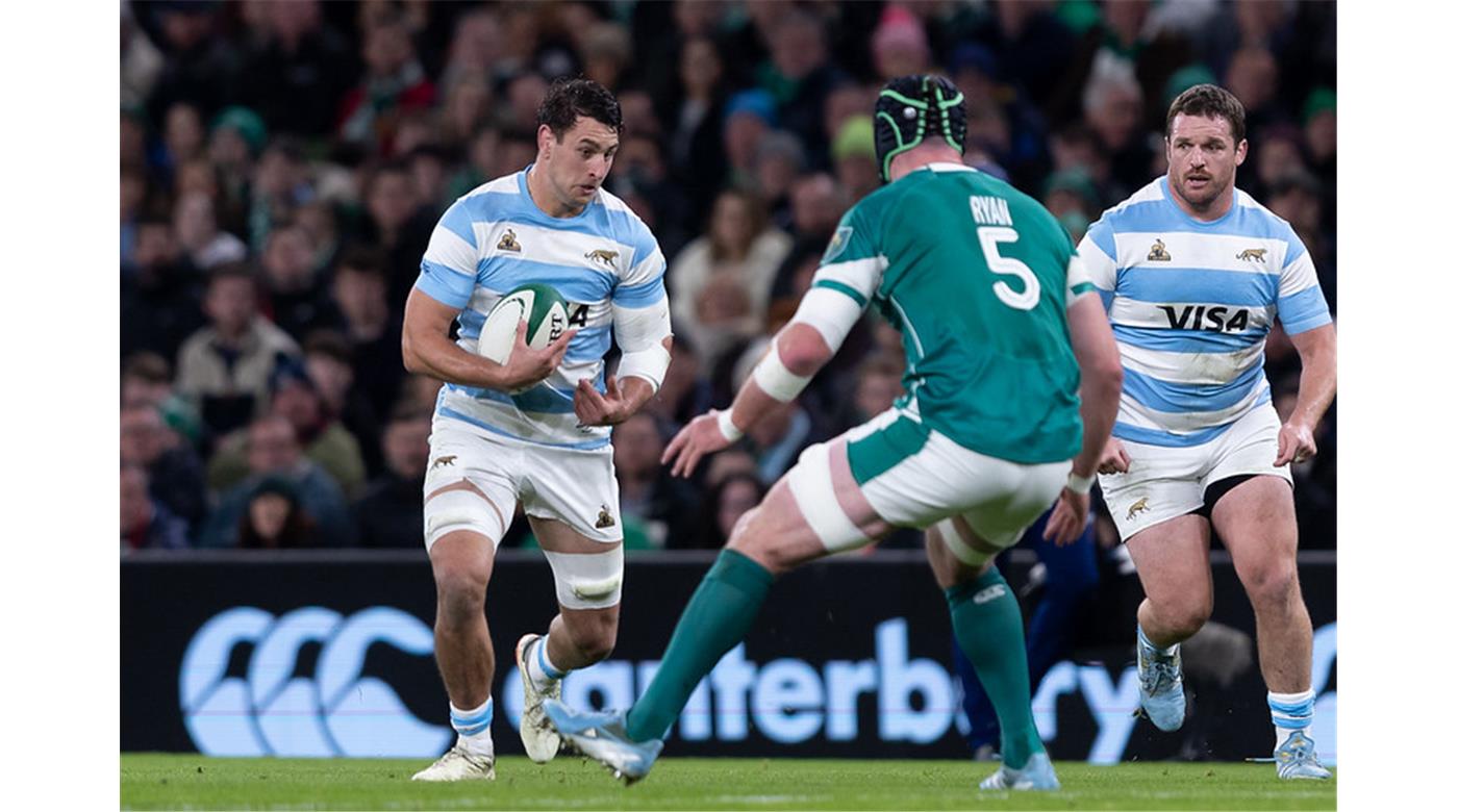 LOS PUMAS PERDIERON EN UNA GRAN ACTUACIÓN ANTE IRLANDA POR 22 A 19