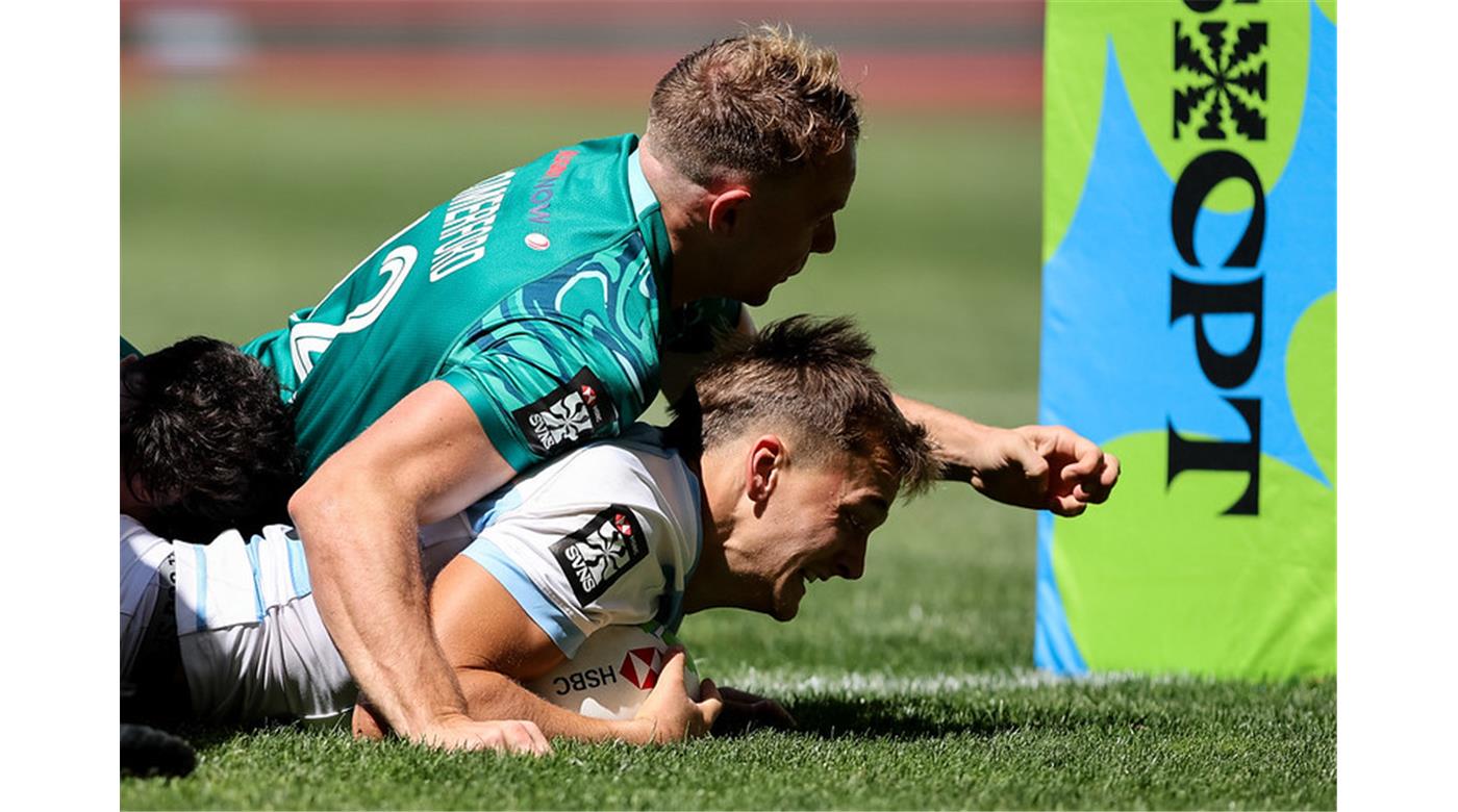 LOS PUMAS 7S DEBUTARON EN CAPE TOWN CON UNA VICTORIA ANTE IRLANDA